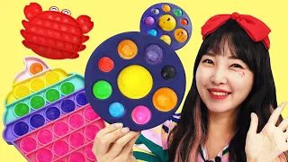 팝잇 얼음 만들기! 튕기는 느낌 너무 좋아👍 푸쉬팝 pop it ASMR