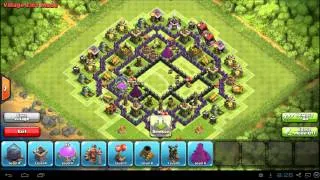 Clash of Clans Best Town Hall 8 Base Layout: TH8 Farm / War Defense