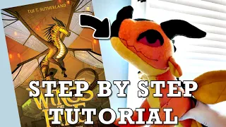 How To Make Your Own Wings of Fire Plush Dragon (step-by-step tutorial)