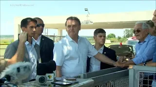 Presidente Jair Bolsonaro comenta soltura de Lula e os ataques feitos pelo ex-presidente