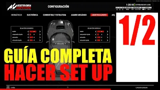 GUÍA COMPLETA PARA HACER SET UP, PARTE 1 | Assetto Corsa Competizione (PC, PS4/PS5/Xbox).