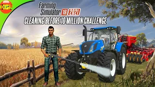 Planting Crops and Washing Vehicles Before 10 Million Challenge! Farming Simulator 16 Gameplay