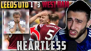 Heartless, Gutless & Spineless | Leeds 1-3 West Ham - Match Reaction & Analysis!