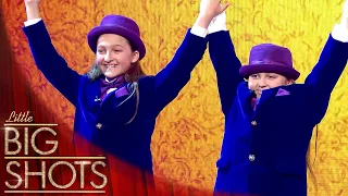 Hilarious & Talented Twin Pianists Elias & Zion | Little Big Shots