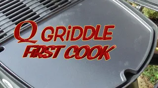 Q Griddle First Cook