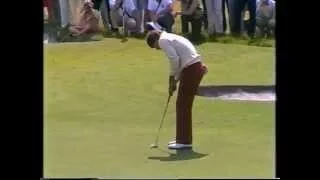 1983 Australian Open Golf won by Peter Fowler | ABC TV | Kingston Heath Golf Club