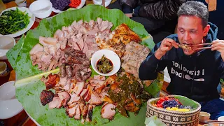 Unique WHOLE DUCK Barbecue!! 🇻🇳 Vietnamese Food in Rural Village, Ha Giang!!