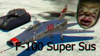 Обзор на F-100 Super Sabre в War Thunder