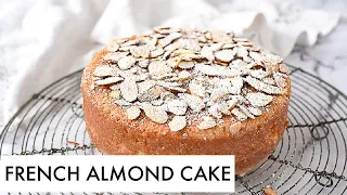 Easy Almond Cake Recipe | French Almond Cake