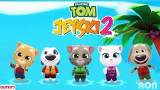 Talking Tom Jetski 2 - ALL CHARACTERS UNLOCKED Gameplay