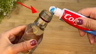 Mix toothpaste with white vinegar  and the final result will surprise you! 💥 genius 🤯