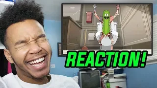 Rick and Morty Season 3 Episode 3 "Pickle Rick" REACTION!