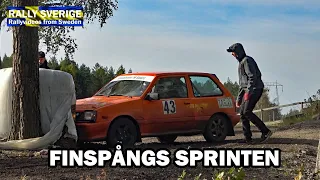 FINSPÅNGS SPRINTEN | 2023  | Rally | Action | Crash | Rally Sverige |