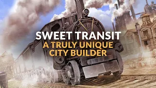 SWEET TRANSIT | ANNO MEETS FACTORIO? - Gameplay & Details (City Building Game 2022)