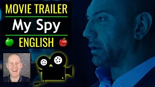 🍎 Movie English | My Spy (2019) Trailer | LIVE English Lesson