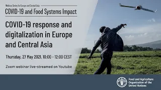 COVID-19 response webinar on digitalization in agriculture in Europe and Central Asia