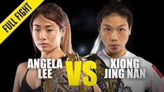 Angela Lee vs. Xiong Jing Nan 2 | ONE Full Fight | October 2019