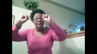 "Break Every Chain by Tasha Cobbs" in ASL