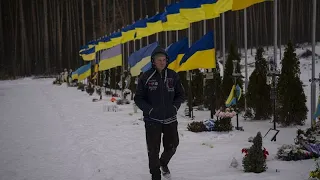 Watch: Krasnopilske military cemetery, final resting place for fallen Ukrainian soldiers