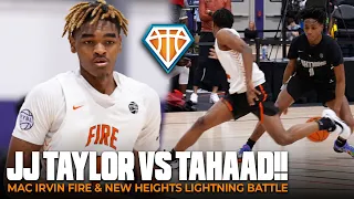 JJ Taylor vs Tahaad Pettiford GOEST DOWN TO THE WIRE!! | Mac Irvin Fire vs New Heights Lightning