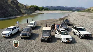 Water crossing at extreme offroad track  Kharari to Kanraj Balochistan | part 1