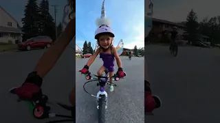 Bike Ride With My 4 Year Old Daughter #daddy #daddydaughter #cuteness #cute #adorable