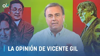 Vicente Gil: "¿Dónde está Rufián? Sánchez y Puigdemont buscan otras elecciones para quitarse a Illa"