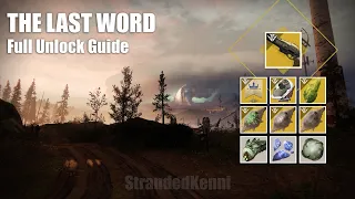 Destiny 2 - How to Unlock The Last Word - FULL GUIDE