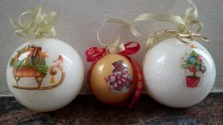 Tutorial sfere natalizie in plexiglass /Tutorial christmas balls