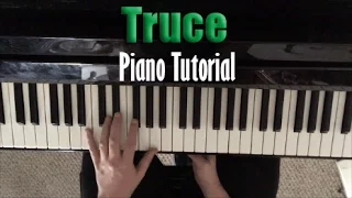 Piano Tutorial for "Truce" by twenty one pilots