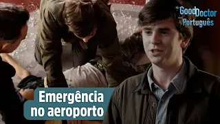 Shaun salva um menino no aeroporto | Temporada 1 | The Good Doctor em Português