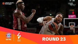 FC Bayern Munich-LDLC ASVEL Villeurbanne | Round 23 Highlights | 2023-24 Turkish Airlines EuroLeague