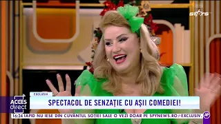 Spectacol de comedie: Canapeaua cu Vasile Muraru și Valentina Fătu