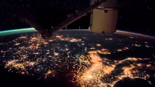 ISS Timelapse - Europe City Lights  (24/25 Gennaio 2015)