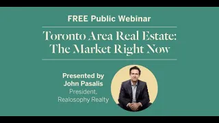 June Toronto Area Real Estate Live Update & Q/A - Thursday June 15th 12PM ET