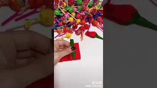 DIY Lollipop flower