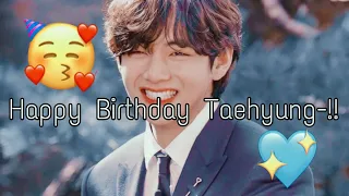 TAEHYUNG🐯 BIRTHDAY EDIT-!!🥳🎉🎊🥳 || BY : •Glowwie_Berry• #shorts #taehyung #bts #hybe #subscribe