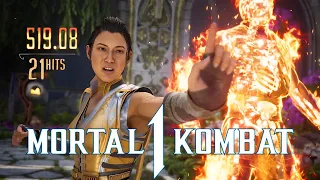 HITTING BIG COMBOS WITH SCORPION KAMEO - Mortal Kombat 1 Li Mei Gameplay