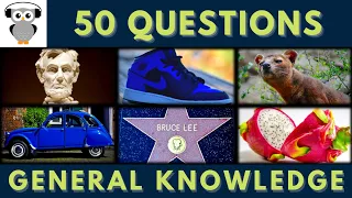 General Knowledge Quiz Trivia #86 | Abraham Lincoln, Air Jordan, Car Brand, Bruce Lee, Dragon Fruit
