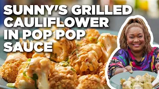 Sunny Anderson's Easy Grilled Cauliflower in Pop Pop Sauce | The Kitchen | Food Network