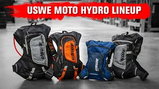 USWE Moto Hydro Hydration Pack Lineup