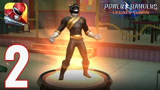 Power Rangers: Legacy Wars - Gameplay Walkthrough Part 2 - BLACK RANGER (iOS, Android).