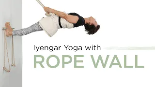 Rope Wall Yoga Iyengar with Kathy Cook