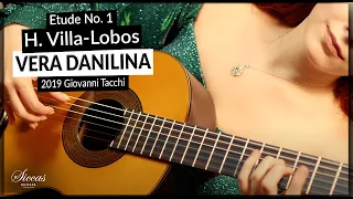 Vera Danilina plays Etude No. 11 by Heitor Villa-Lobos on a 2019 Giovanni Tacchi Classical Guitar