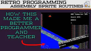 6502 Assembly sprite routines on the BBC Micro - Retro Coding