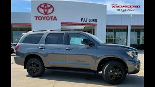 2022 TOYOTA Sequoia TRD Sport walk-around what's new differences
