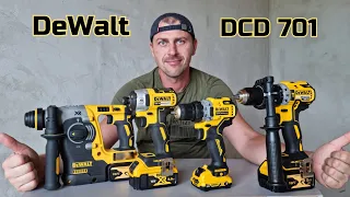 ЛЧШИЙ ШУРУПОВЕРТ МАЛОГО КЛАССА DEWALT DCD 701