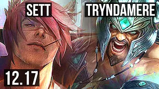 SETT vs TRYNDAMERE (TOP) | 10/2/10, 6 solo kills, 1000+ games, 1.0M mastery | EUW Diamond | 12.17