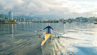 20-Minute Staircase Rowing Workout in Vancouver