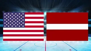 Usa vs Latvia (3-2 OT) – May. 10, 2018 | Game Highlights | World ChampionShip 2018